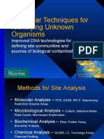 Molecular Techniques For Identifying Unknown Organisms