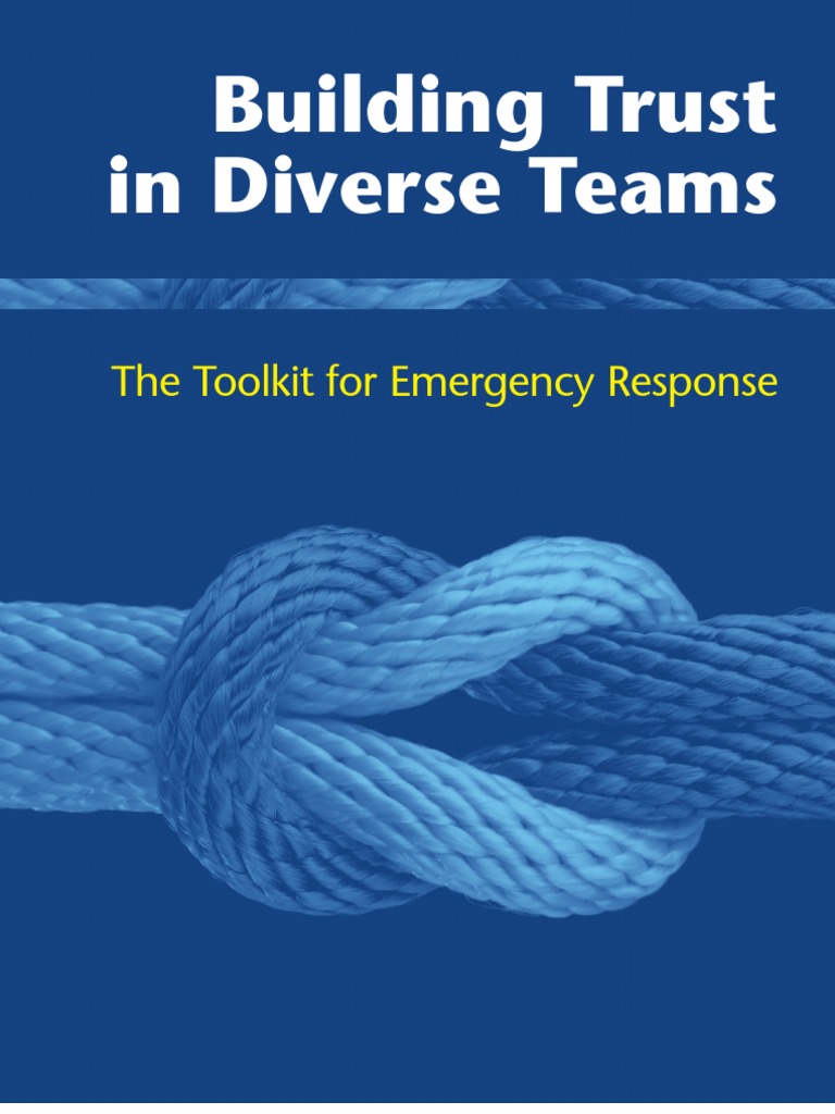 Building Trust in Diverse Teams: The Toolkit For Emergency Response ...