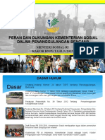 Peran Dan Dukungan Kemensos DLM PB