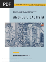 Ambrosio Bautista: This Study Resource Was