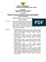 Salinan Perbup No. 24 Tahun 2017 TTG Perubahan Atas Perbup No., 5 TH 2013 TTG Santunan Kematian Bagi Penduduk Kab. Bangka