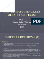 Download BAHAN KULIAH ARBITRASE SEPT 07 by Annisa Aprilia Rahmania SN52490083 doc pdf