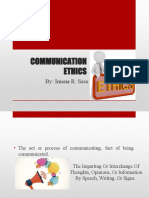 Communication Ethics