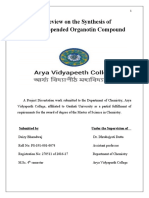 Literature Review On The Synthesis of Ferrocene Appended Organotin Compound