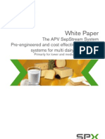 APV Membrane Systems For Multi Dairy Applications