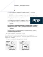 Unit 3 - Activity 9 - Abnormal Meiosis Worksheet