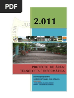 Proyecto de Area Tecnología e Informática COLIJA