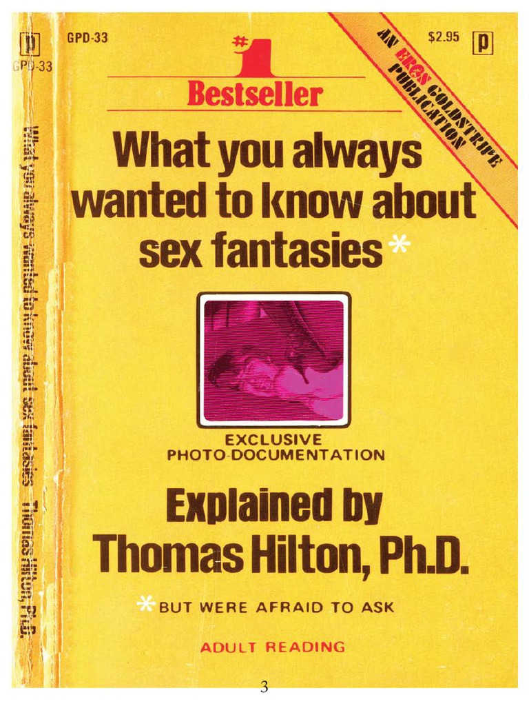What You Always Wanted To Know About Sex Fantasies