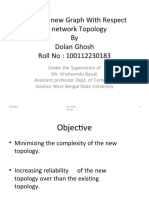 Design A New Graph With Respect To Network Topology by Dolan Ghosh Roll No: 100112230183