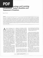 Download Assistive Technology and Learning Disabilities by Ryan Cheng SN52491795 doc pdf