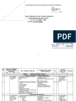 Proiect Didactic de Lungă Durată: La Tehnologii de Procesare 96 Ore Anul de Studii 2020 - 2021 Profesor Levco Violetta