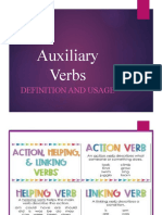 Auxiliary Verbs: Definition and Usage