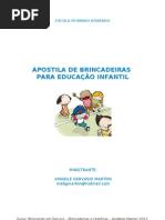 apostila brincadeiras peixinho