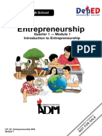 Entrep12 q1 m1 Introduction-To-Entrepreneurship
