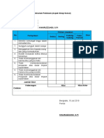 Instrumen Penilaian (Aspek Sikap Sosial)