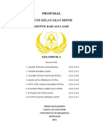 Proposal Kelompok 6 - Studi Kelayakan Bisnis.