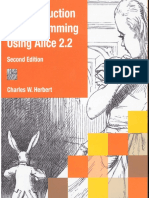 An Introduction To Programming Using Alice 2.2, 2nd Edition