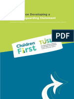 Tusla Children First A Guide To Developing A Child Safeguarding Statement