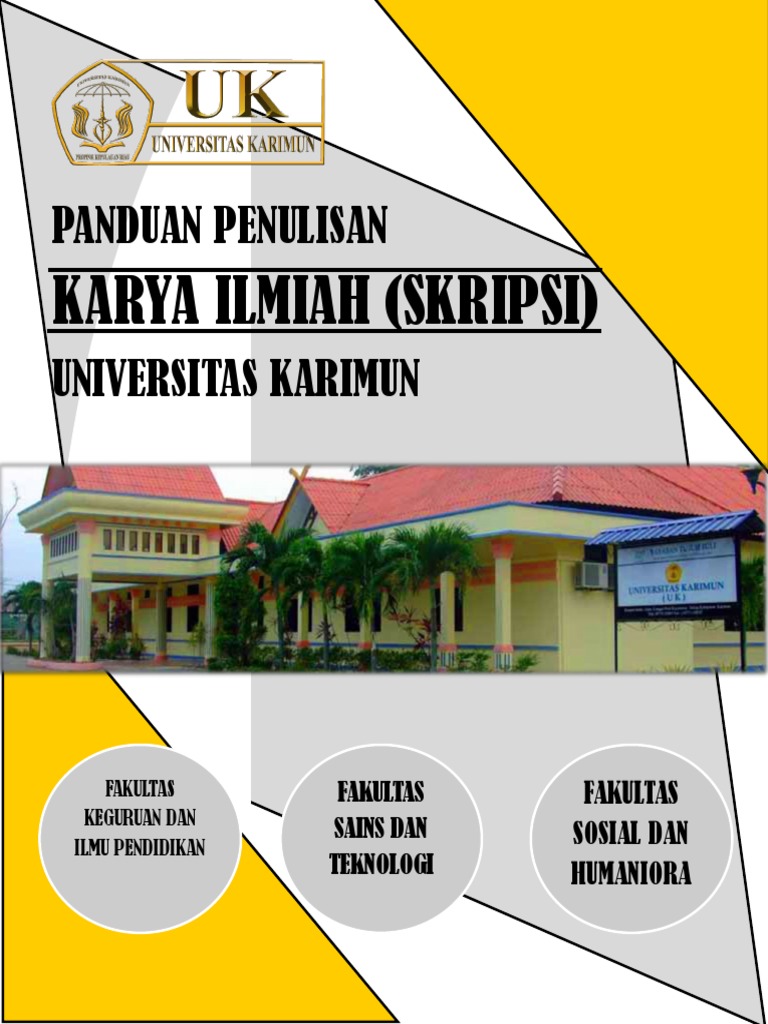 Panduan Skripsi Universitas Karimun | PDF | Seni | Komputer