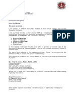 PSOE 5 Request Letter Format Individual