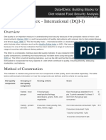 Diet Quality Index - International (DQI-I) : Data4Diets: Building Blocks For Diet-Related Food Security Analysis