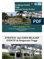 Materi Pkkmaba 2021 Strategi Dan Cara Belajar Efektif Di PT Dan Kode Etik Mhs Kps s1 Aktuaria