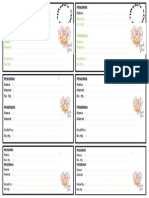 Format Alamat Paket