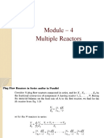 Module - 4 Multiple Reactors