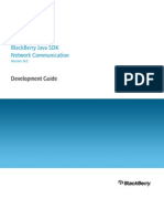Blackberry Java SDK Network Communication: Development Guide