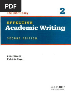 effective academic writing 2