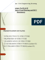 Lecture No:02 & 03 Types of Structures (Load Bearing and RCC Structures)
