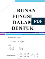 11 - Turunan Fungsi Dalam Parameter