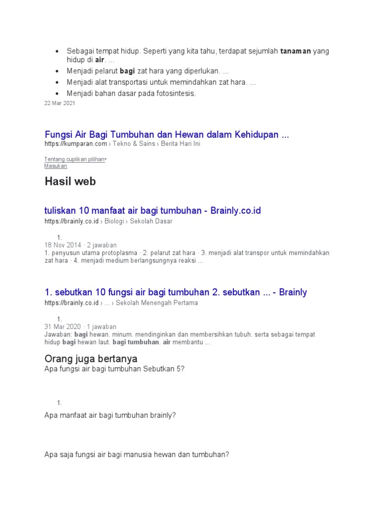 88 Koleksi Gambar Manfaat Air Bagi Manusia Hewan Dan Tumbuhan Gratis Terbaru