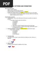 Pattern & Isometries AND Fibonacci Sequence & Golden Ratio