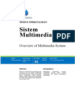 01 Sistem Multimedia Overview of Multimedia System