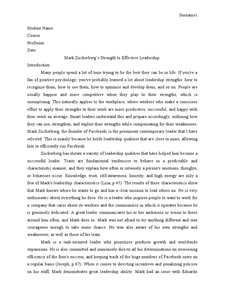 Effective Leadership Pdf Leadership Leadership