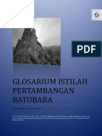 Glosarium Istilah Pertambangan Batubara