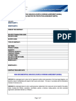 Non-Circumvention, Non-Disclosure & Working Agreement (Ncnda) Irrevocable Master Fee Protection Agreement (Imfpa) - , 201 - Seller