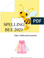 Spelling BEE 2021