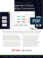 Engagement Cloud For Adobe Commerce: Premier Partnership, Quality Integration