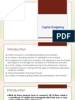 Capital Budgeting RK 2019