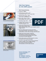 Side Scan Option For SES-2000 Systems Side Scan Option For SES-2000 Systems