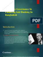 Corporate Governance in Financing and Banking in Bangladesh