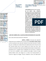 CAS 642 2020 Sobre La Doble Notificación Patrocinado y Abogado