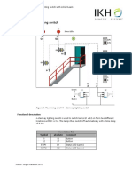 11 - Stairway Lighting Switch - Solution - ENG