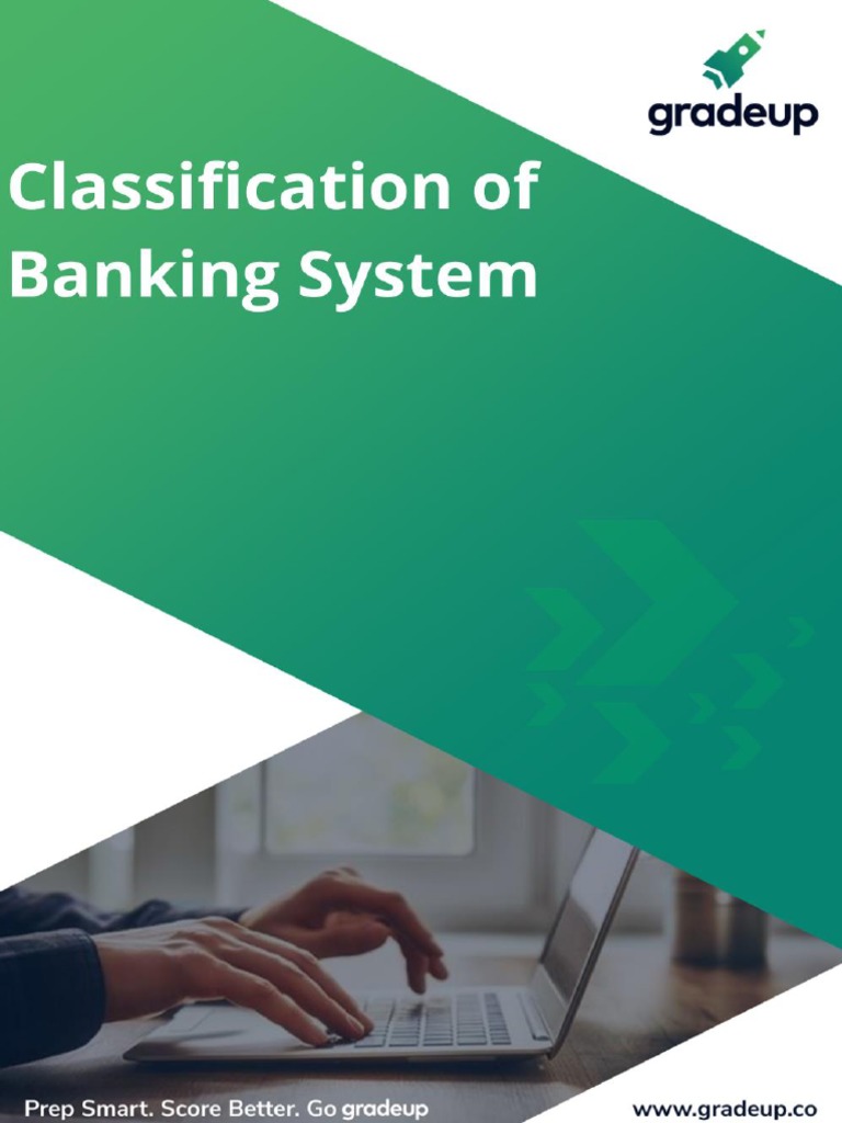 Classification Of Banking System Final 52 PDF Non Bank Financial