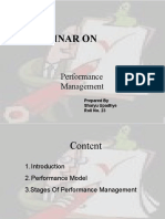 Performance Management Seminar