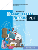 10.7 Dasar-dasar Busana