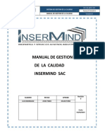 Manual de Calidad INSERMIND SAC