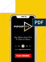 Fofoofo TV How To Buy Iphones From USA AND CHINA TO GHANA